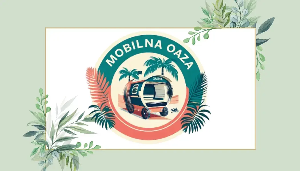Tył karty stałego klienta z logo Mobilnej Oazy